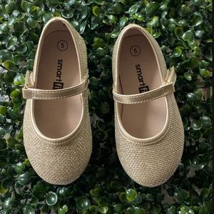 Girls shimmer dress shoes